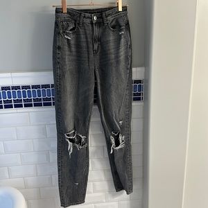 american eagle mom jeans